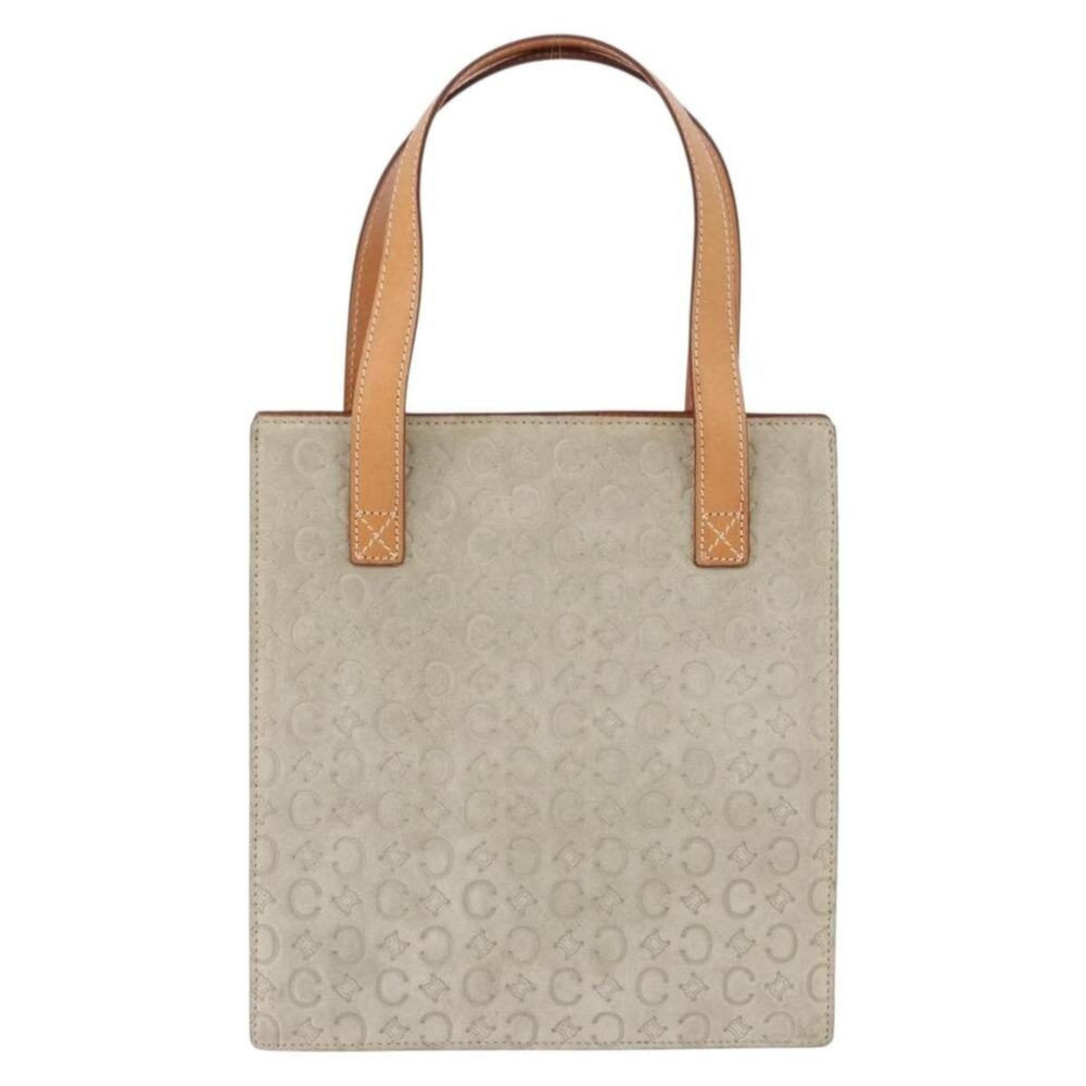 Celine C Macadam Handbag Gray